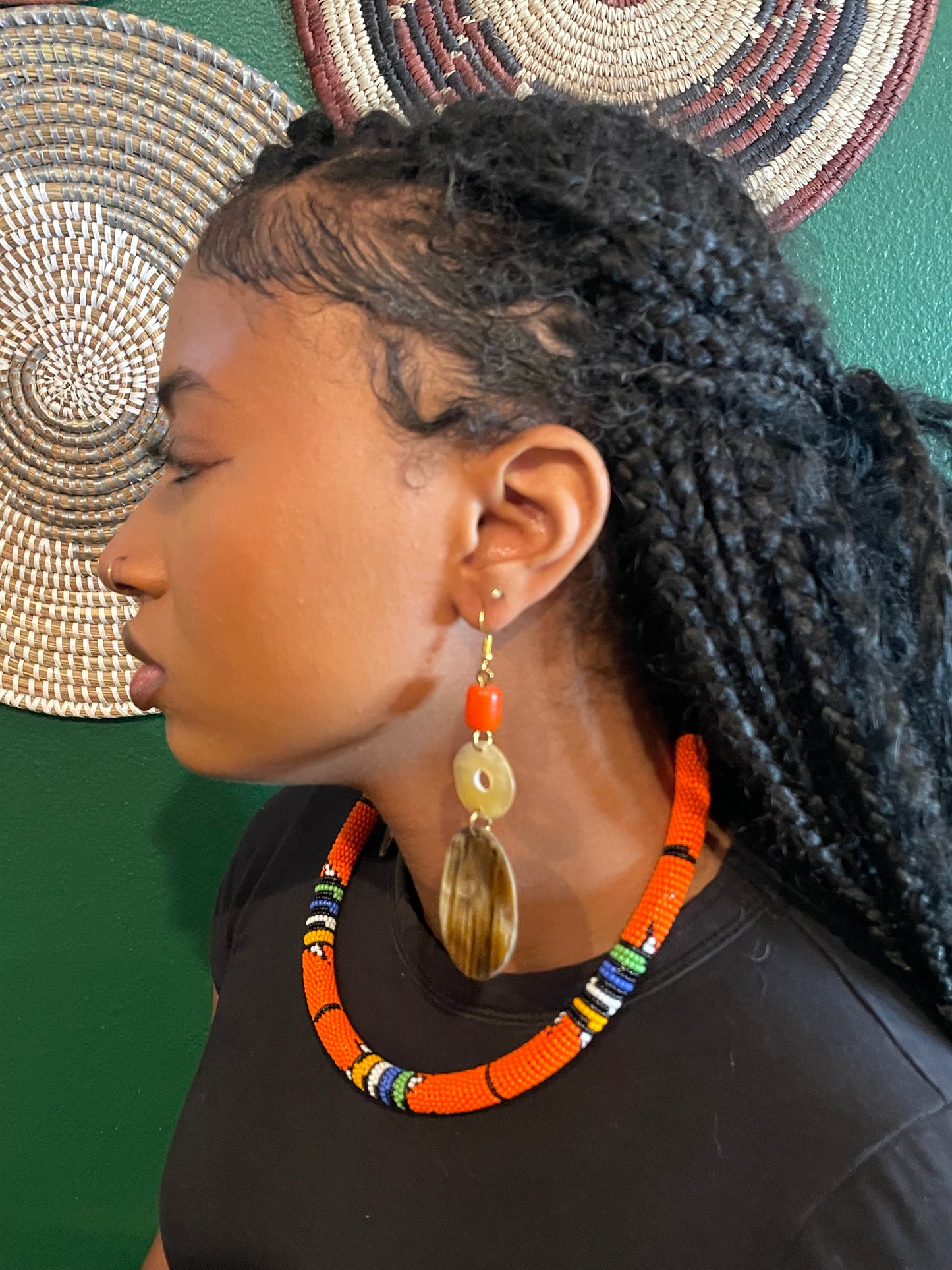 Himba Beaded Earrings