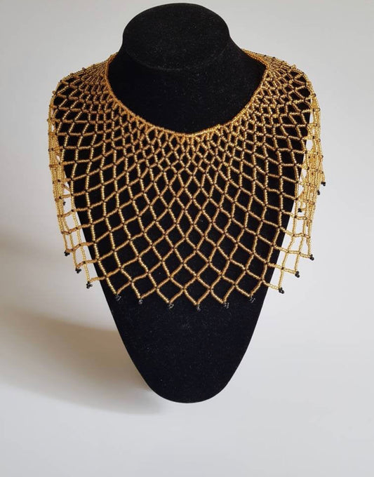 Zulu shoulder necklace