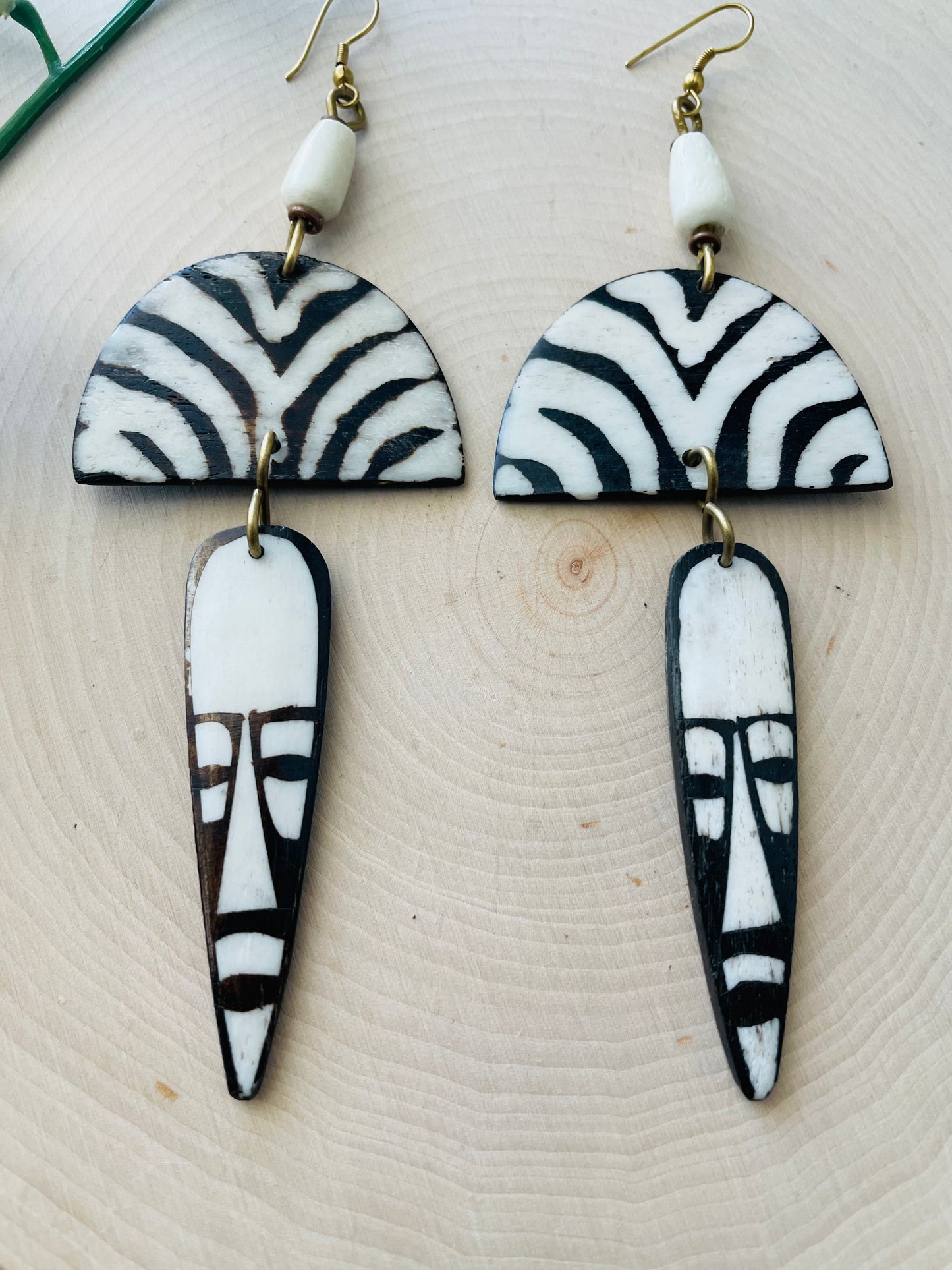 Lunar Mask Earrings