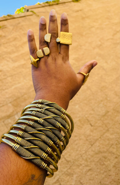 Yaoundé Brass Bracelet