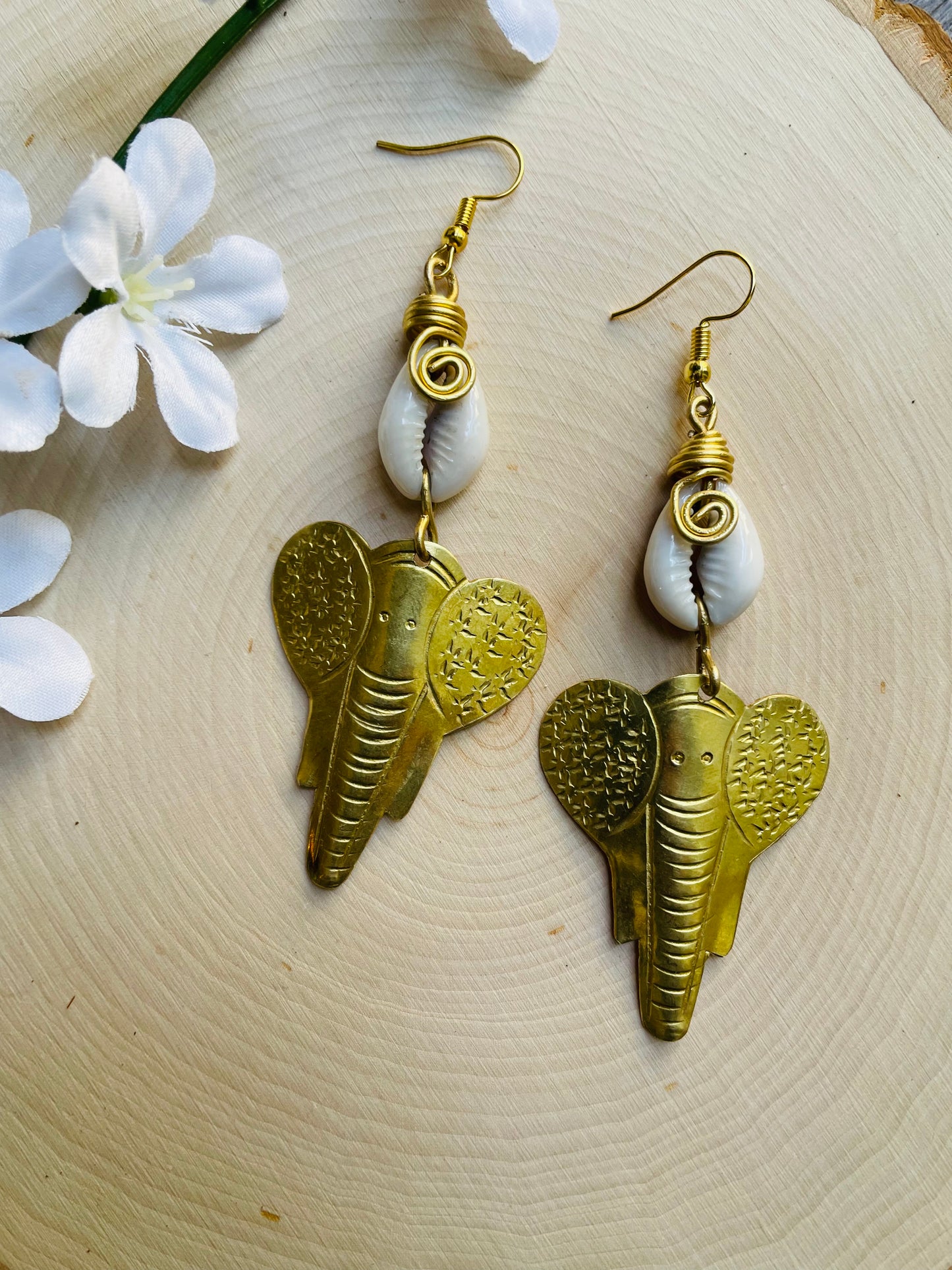 Regal Elephant Earrings