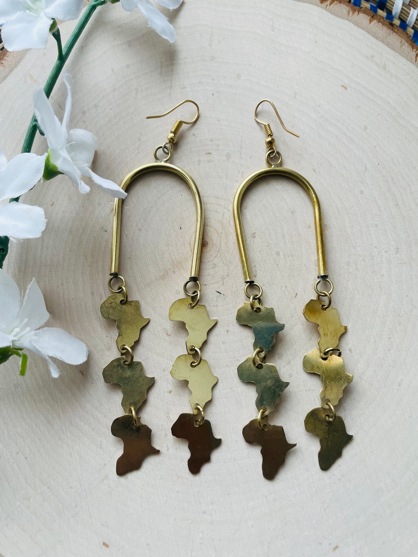 Africa Drop  Earrings imperfect