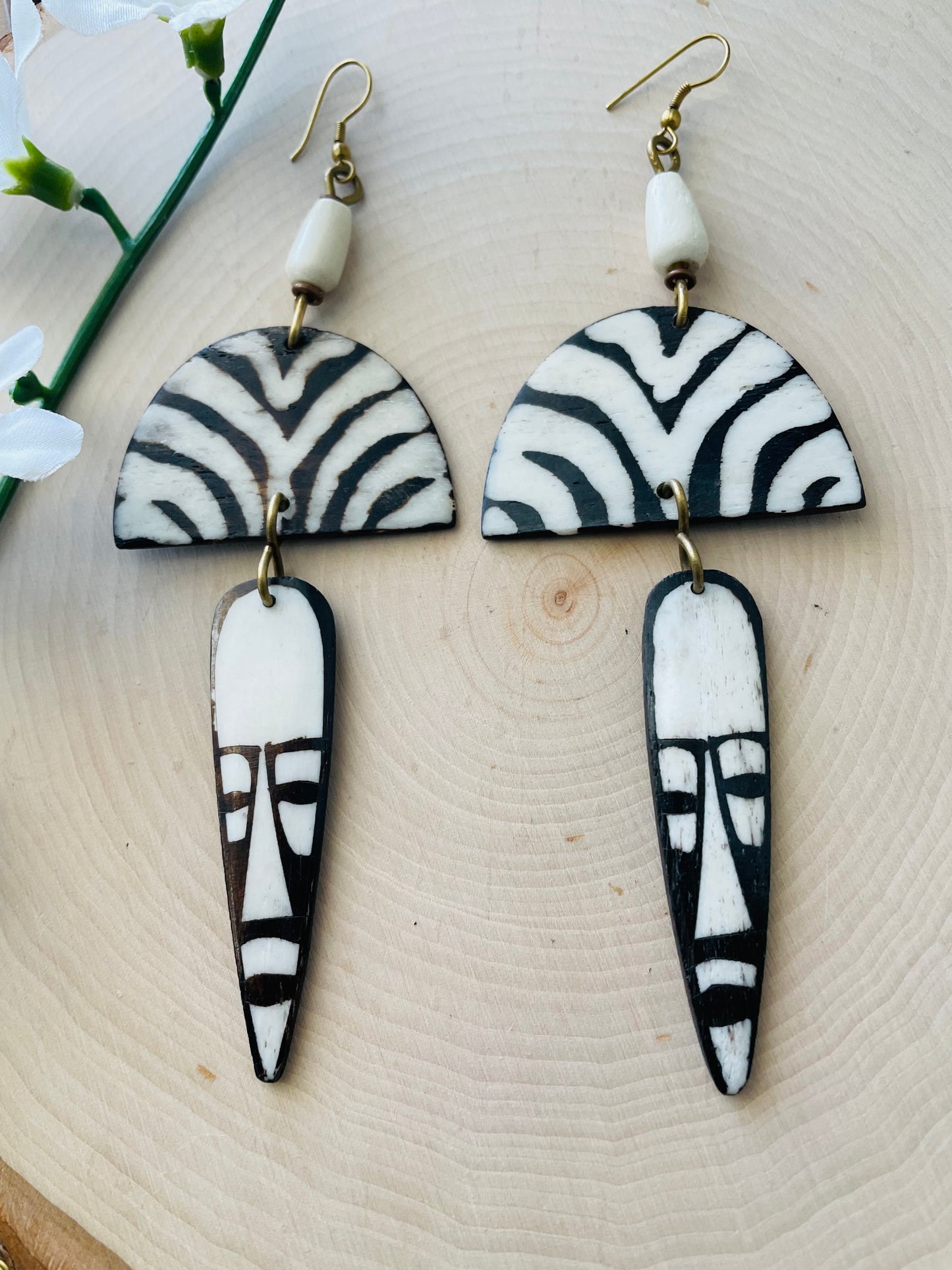 Lunar Mask Earrings